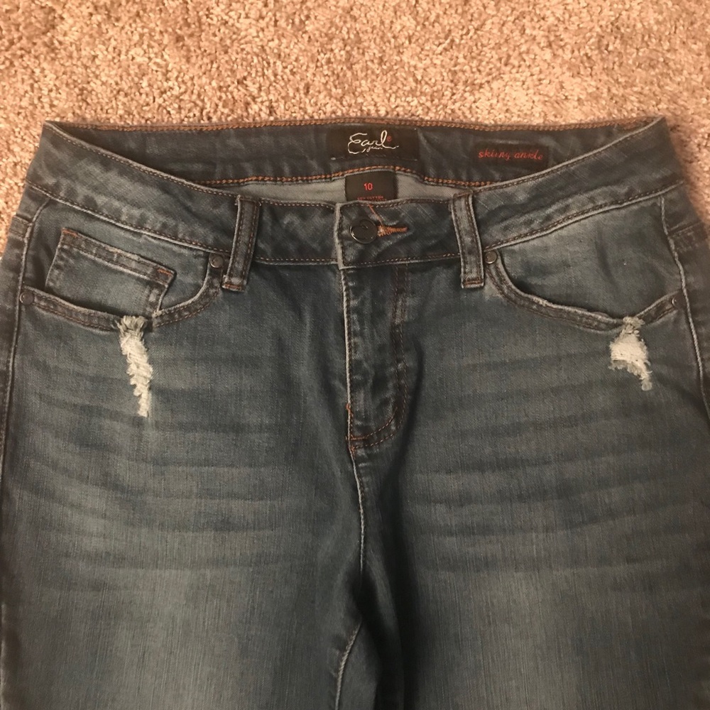 Earl Skinny Ankle Jeans